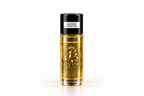 Baccarat Rouge 540 inspired body oil, 30 mL rollerball
