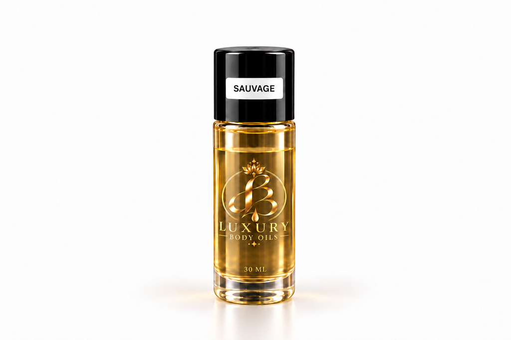 Sauvage inspired body oil, 30 mL rollerball