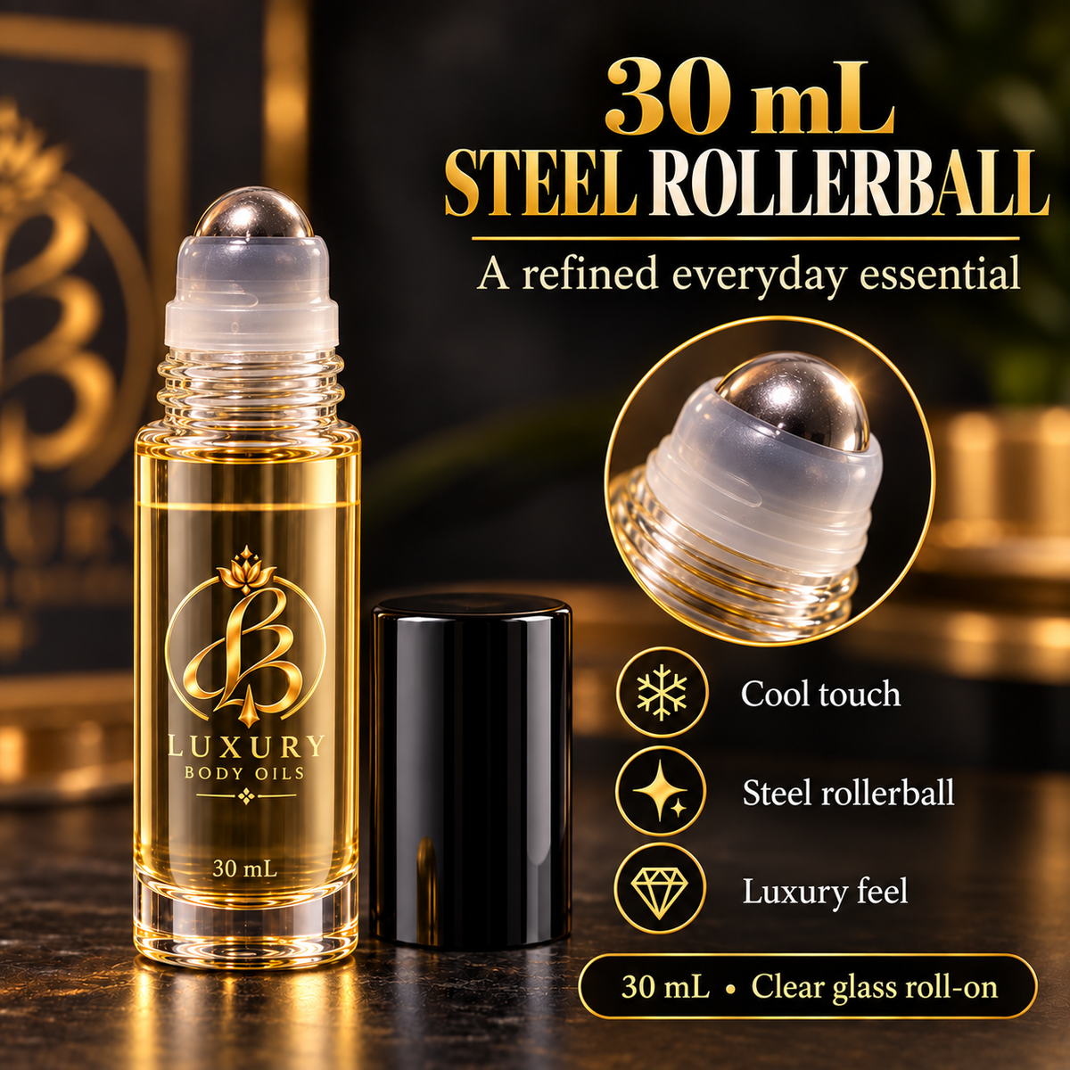 Creed Aventus Inspired Perfumed Body Oil (M)