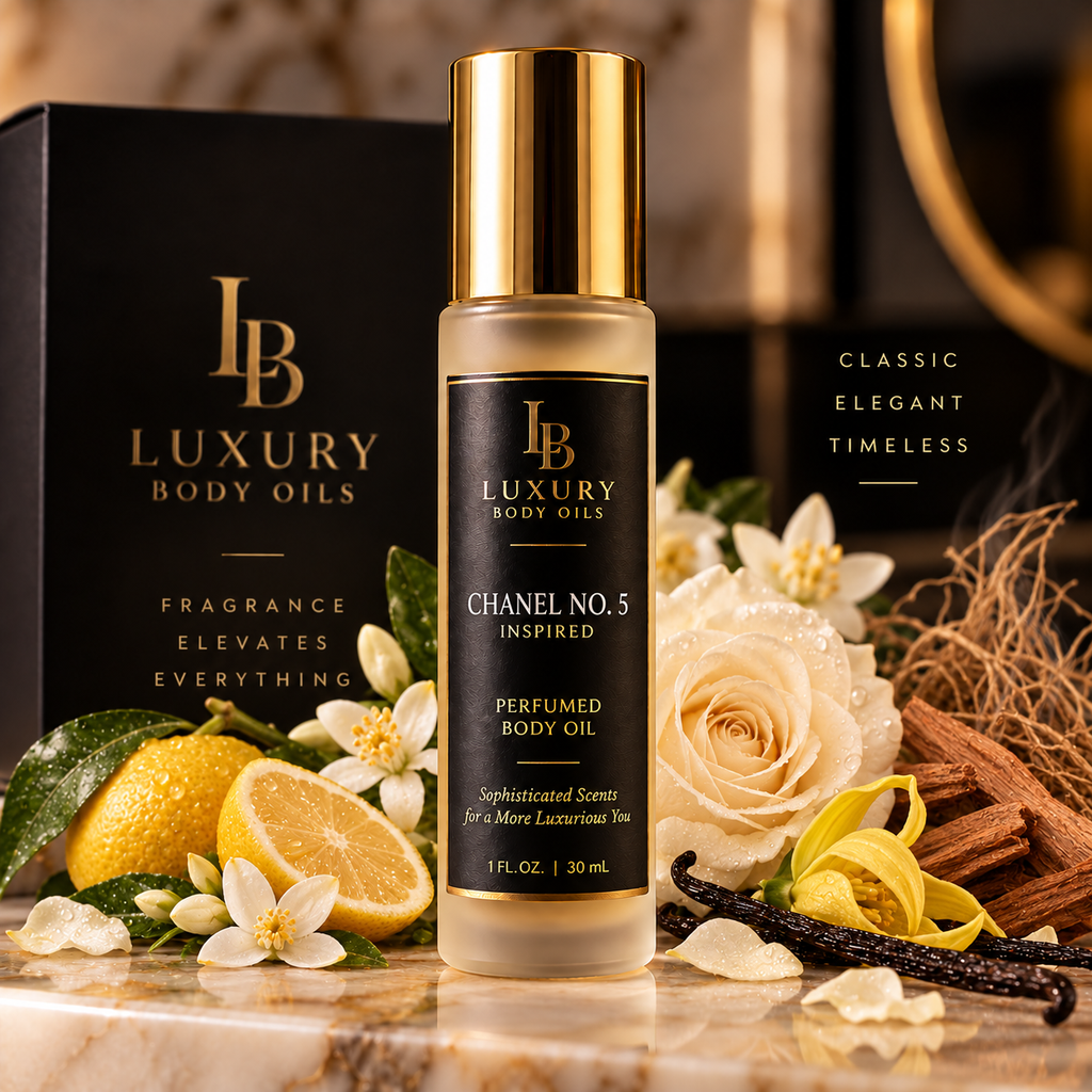 Chanel No. 5 Inspired Perfumed Body Oil