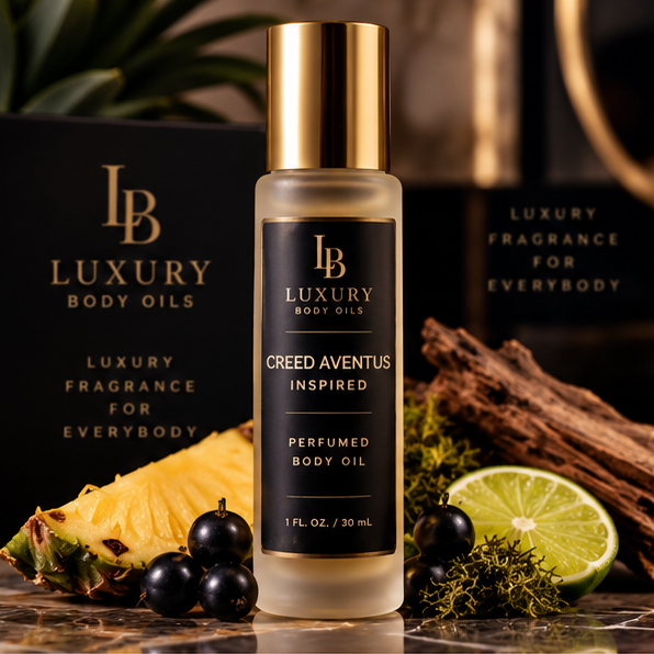 Creed Aventus Inspired Perfumed Body Oil