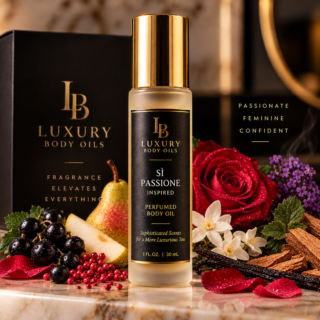 Giorgio Armani Sì Passione Inspired Perfumed Body Oil
