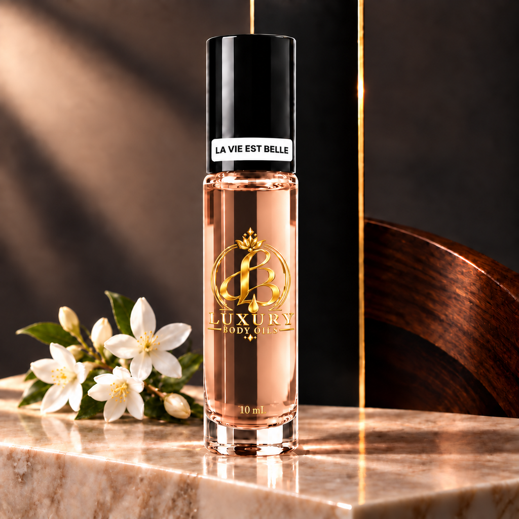 Lancôme La Vie Est Belle inspired Luxury Body Oils, 10 mL stylized view